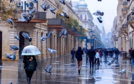 Sabah Bakıda yağış yağacaq