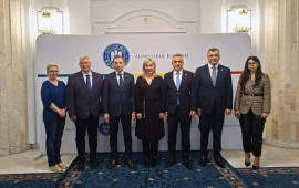 Vəkillər Kollegiyasının rəhbərliyi Rumıniyanın Ədliyyə Nazirliyində görüş keçirib 