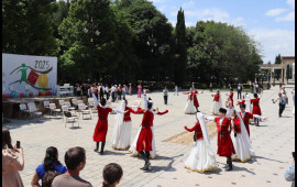 Samux rayonunda Uşaq İncəsənət Festivalı keçirilib 