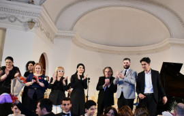 Tofiq Quliyev adına Musiqi məktəbinin və Əhməd Bakıxanov adına Uşaq Musiqi məktəbinin şagirdlərinin konserti keçirilib  FOTO