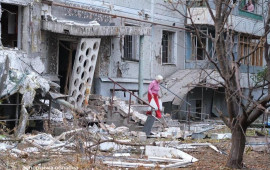 Zaporojye şəhərinə hava hücumu: 1 ölü, çoxsaylı yaralılar