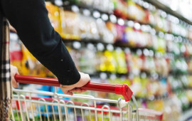 Bu supermarket məhsulu üzərindəki qiymətdən