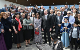 “Qarabağ, can Qarabağ, ana yurdum!”  Prezident İlham Əliyevin Ağdama səfərindən səmimi görüntülər 