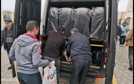 Ağdamın Sarıcalı kəndinə növbəti köç karvanı yola salınıb 