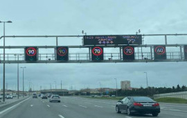 Zığ dairəsiHava Limanı yolunda s&uuml;rət həddi bərpa edilib